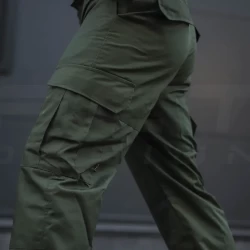 Брюки летние Милитари карго рип-стоп хаки