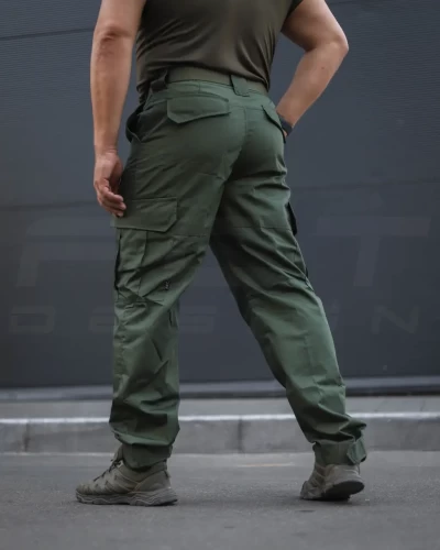 Штани літні Мілітарі карго ріп-стоп хакі 42 42
