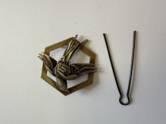 Кокарда беретний знак СБС Сил безпілотних систем ЗСУ