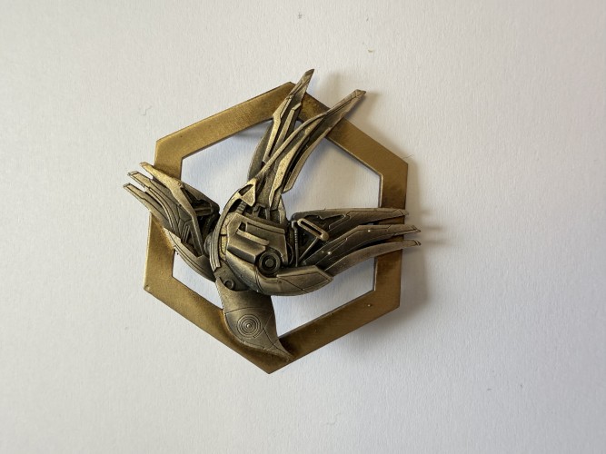 Кокарда беретний знак СБС Сил безпілотних систем ЗСУ  