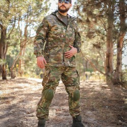 Костюм Горка 5 зимний слимтекс с налокотниками и наколенниками мультикам