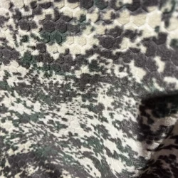 Тканина фліс Гексагон соти хижак піксель G-0822