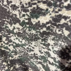 Тканина фліс Гексагон соти хижак піксель G-0822