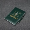 Блокнот щоденник Адвокат хакі з нанесенням А5 14,8х21 см 14,8х21 см
