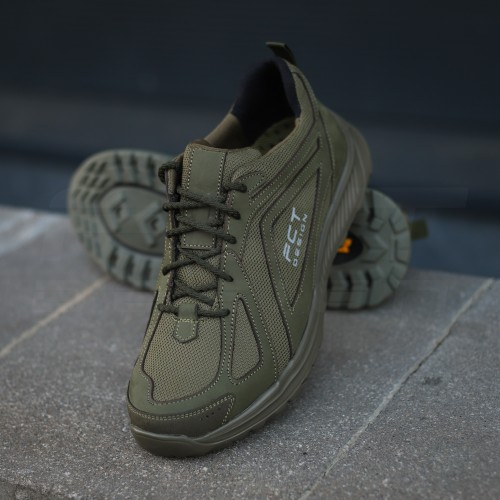 Кроссовки тактические демисезон FCT Tracker хаки 40