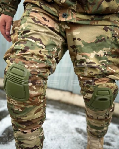 Костюм Гірка 5 тактичний півдемісезонний з налокітниками та наколінниками мультикам 40-42/3 40-42/3