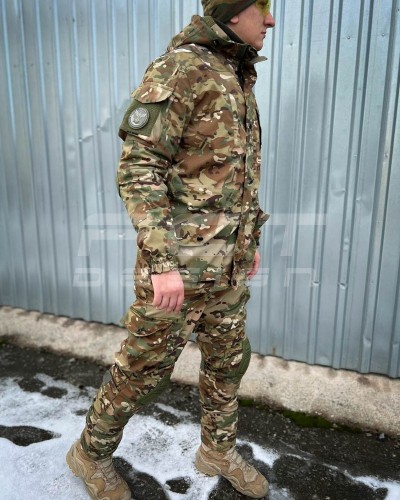 Костюм Гірка 5 тактичний півдемісезонний з налокітниками та наколінниками мультикам 40-42/3 40-42/3