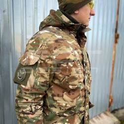 Костюм Горка 5 тактический полудемисезон Мультикам с налокотниками и наколенниками