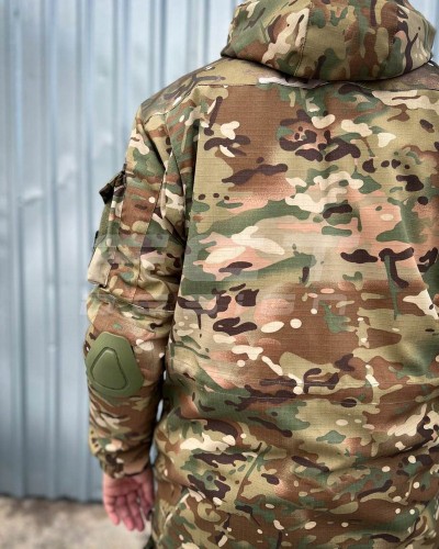 Костюм Гірка 5 тактичний півдемісезонний з налокітниками та наколінниками мультикам 40-42/3 40-42/3