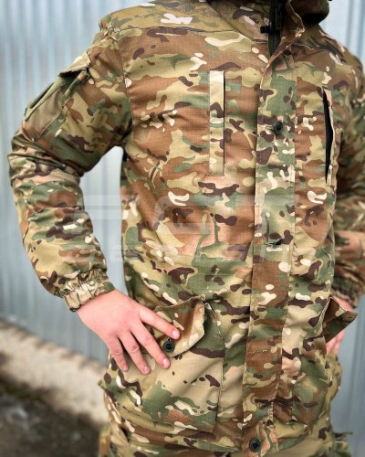 Костюм Гірка 5 тактичний півдемісезонний з налокітниками та наколінниками мультикам 40-42/3 40-42/3