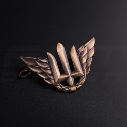 Беретний знак кокарда Військово-повітряних сил України метал