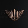 Беретний знак кокарда Військово-повітряних сил України метал  
