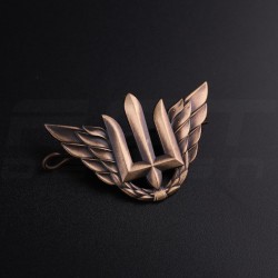 Беретний знак кокарда Військово-повітряних сил України метал