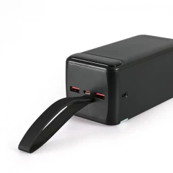 Повербанк 50000mAh TITANUM 741S 22.5W Чорний