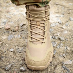 Берці тактичні Мілтек Mil-Tec на мембрані GoreTex койот