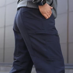 Брюки зимние Хантер Gen 2 Софтшелл темно-синие для ГСЧС