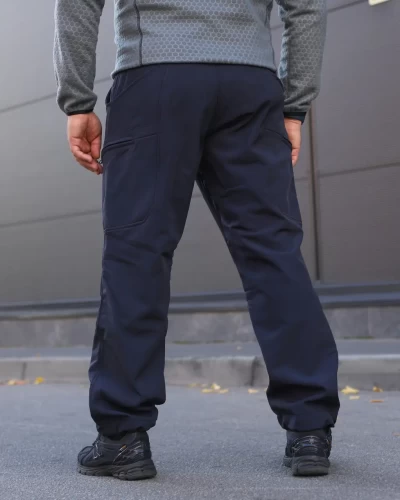 Брюки зимние Хантер Gen 2 Софтшелл темно-синие для ГСЧС 40-42/3