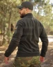 Кофта фліс Анорак лонгслів з блискавками хакі 40-42/3 40-42/3