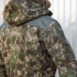 Костюм Гірка 5 тактичний півдемісезонний з налокітниками та наколінниками хижак
