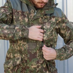 Костюм Гірка 5 тактичний півдемісезонний з налокітниками та наколінниками хижак