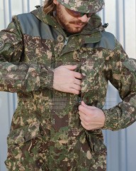 Костюм Гірка 5 тактичний півдемісезонний з налокітниками та наколінниками хижак