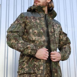 Костюм Горка 5 тактический полудемисезон Хищник с налокотниками и наколенниками