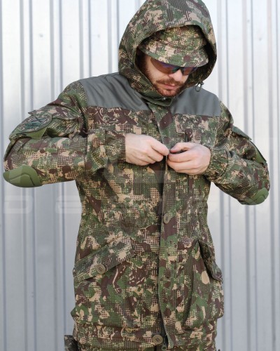 Костюм Гірка 5 тактичний півдемісезонний з налокітниками та наколінниками хижак 40-42/3 40-42/3