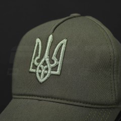 Кепка бейсболка з Тризуб хакі