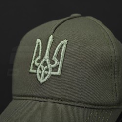 Кепка бейсболка з Тризуб хакі