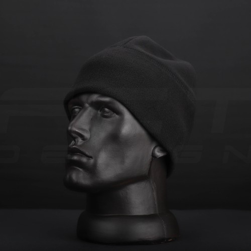 Шапка флісова чорна 56 56