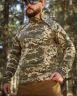 Кофта фліс Анорак лонгслів з блискавками піксель ЗСУ 40-42/3 40-42/3