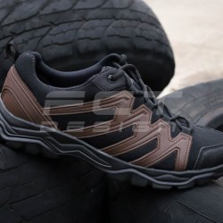 Кроссовки летние на сетке Urban коричневые