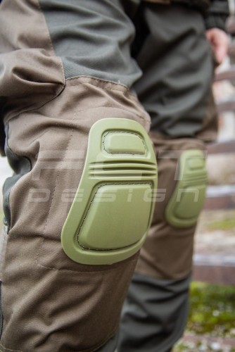 Костюм Гірка 5 тактичний демісезонний комбінований з наколінниками та налокітниками хакі 40-42/3 40-42/3