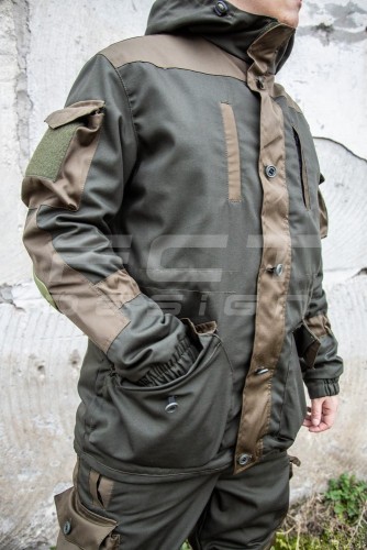 Костюм Гірка 5 тактичний демісезонний комбінований з наколінниками та налокітниками хакі 40-42/3 40-42/3