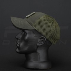 Кепка бейсболка Мілітарі тракер на сітці FCT хакі