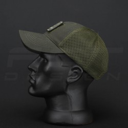 Кепка бейсболка Мілітарі тракер на сітці FCT хакі