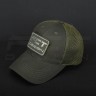 Кепка бейсболка Мілітарі тракер на сітці FCT хакі 56 56