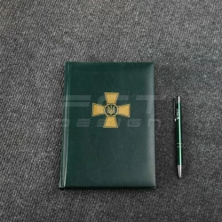 Блокнот дневник ВСУ с нанесением А5