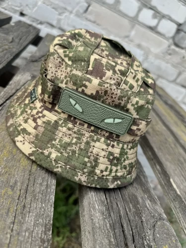 Шеврон/патч гумовий ПВХ Очі кобри хакі