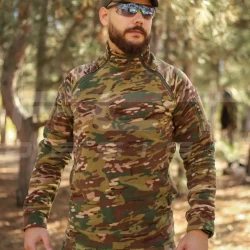 Кофта фліс Анорак лонгслів з блискавками мультикам