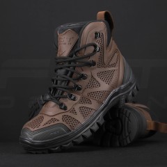 Черевики демісезонні Тайфун мембрана коричневі