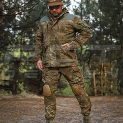 Костюм Горка 5 тактический полудемисезон Варан с налокотниками и наколенниками