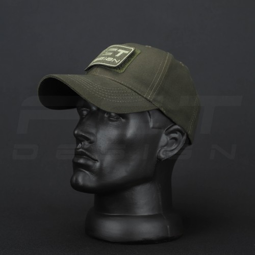 Кепка бейсболка Мілітарі FCT хакі канвас 56 56