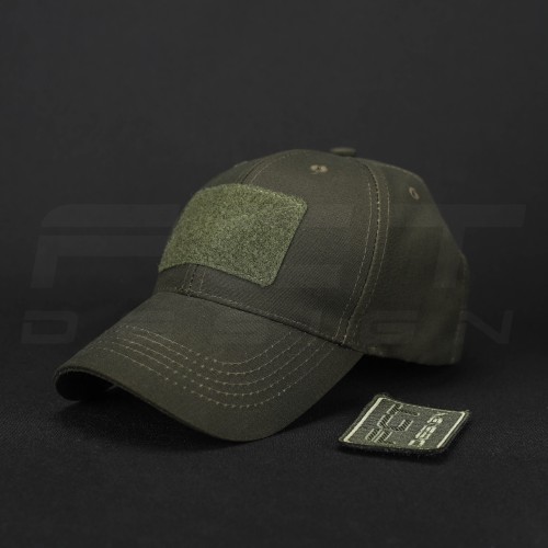 Кепка бейсболка Мілітарі FCT хакі канвас 56 56