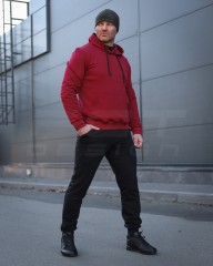 Спортивний костюм бордо тринитка