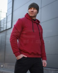 Спортивний костюм бордо тринитка