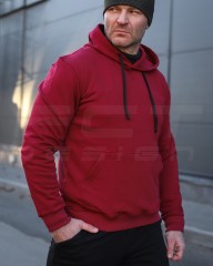 Спортивний костюм бордо тринитка