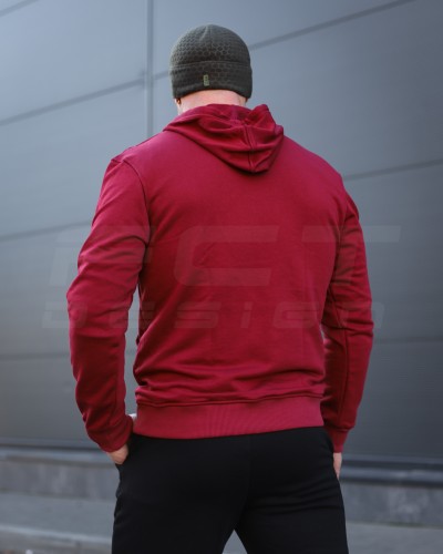 Спортивний костюм бордо тринитка  42 42