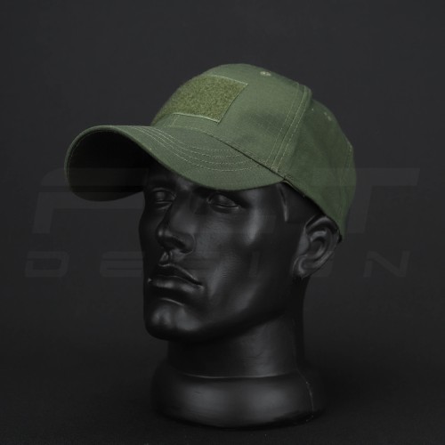 Кепка бейсболка Ріп-стоп на липучці хакі Китай 56 56