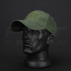 Кепка бейсболка Ріп-стоп на липучці хакі Китай
